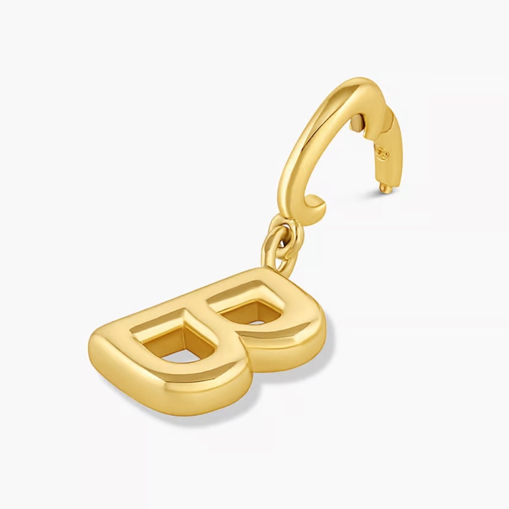 NWT gorjana alphabet helium Parker charm - Picture 2 of 13